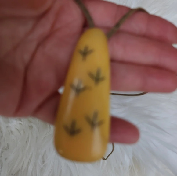 Vintage Lucite‎ pendant - Picture 11 of 11